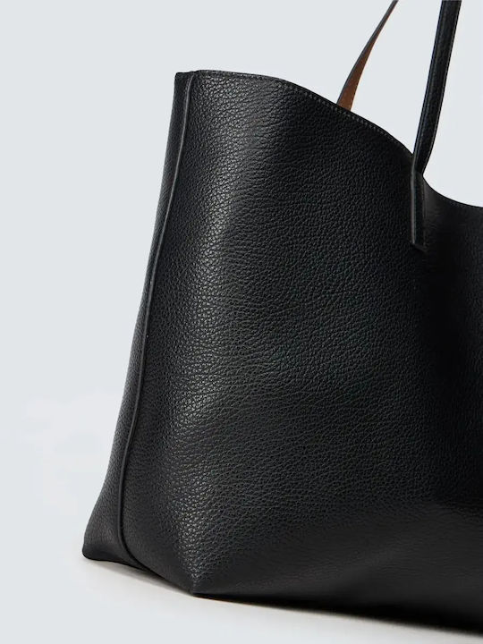 Γυναικεία Shopper Τσάντα Μαύρη
