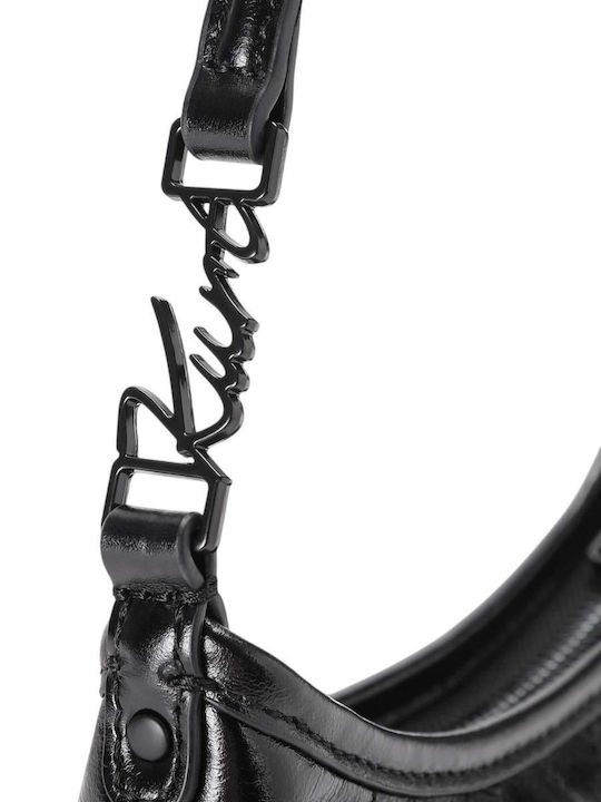 Kurt Leather Women's Black Shoulder Bag