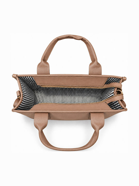 Set Women's Tote Bag Tabac Brown