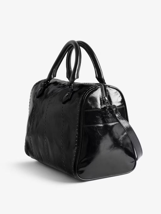 Black Leather Women's Shoulder / Handbag