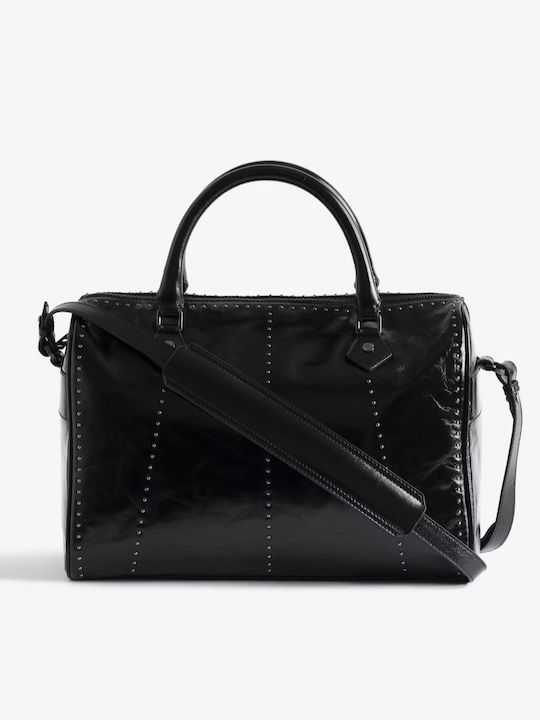 Black Leather Women's Shoulder / Handbag
