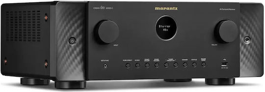 Marantz Cinema 60DAB Series 2 4K/8K 7.2-Channel Home Cinema Amplifier 100W/8Ω 140W/6Ω with HDR and Dolby Atmos Black