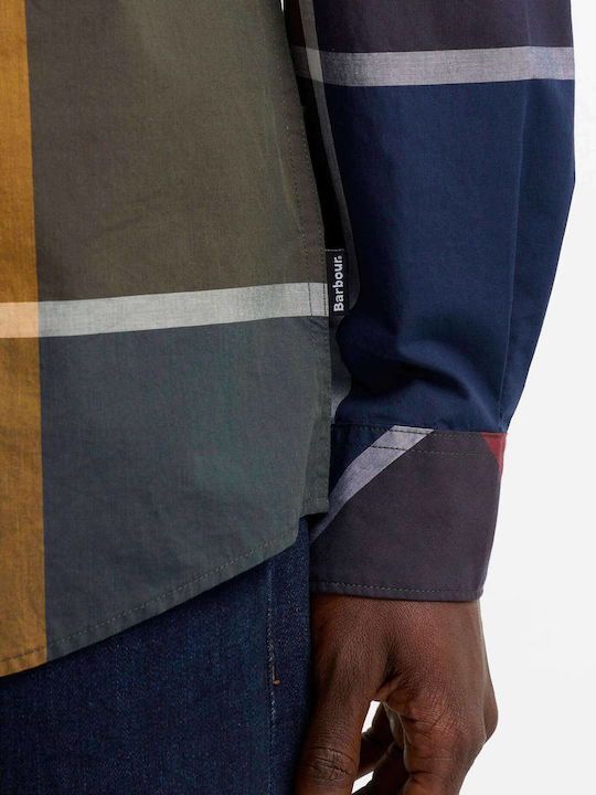 Dunoon Μακρυμάνικo Πουκάμισο σε Oversized Γραμμή Καρό Classic Tartan