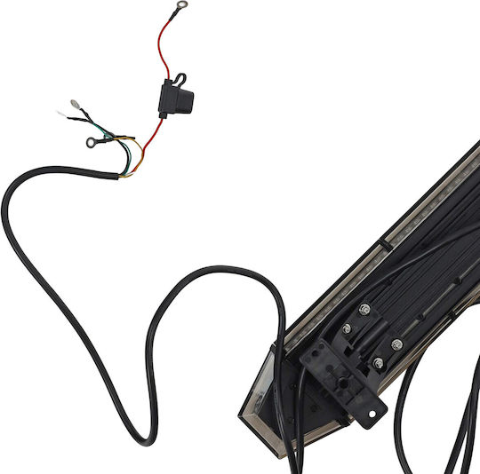 Einparts LED-Autowarnleiste 12 / 24 V mit orangefarbener Beleuchtung