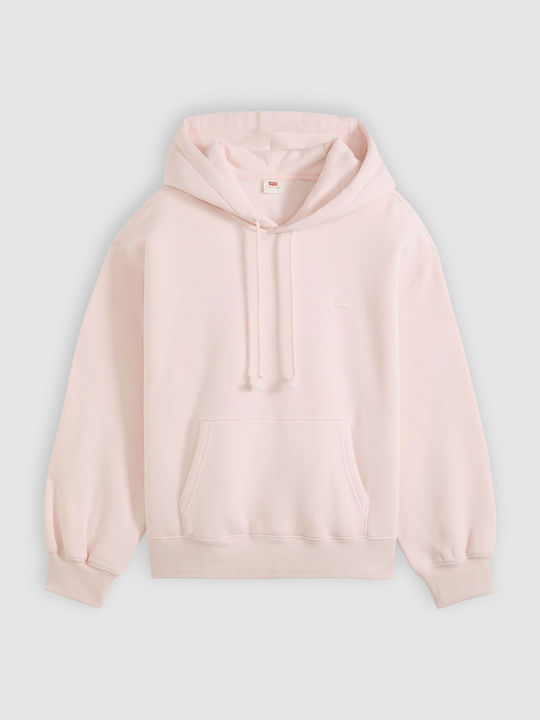 Hanorac Damă cu Glugă Crystal Pink