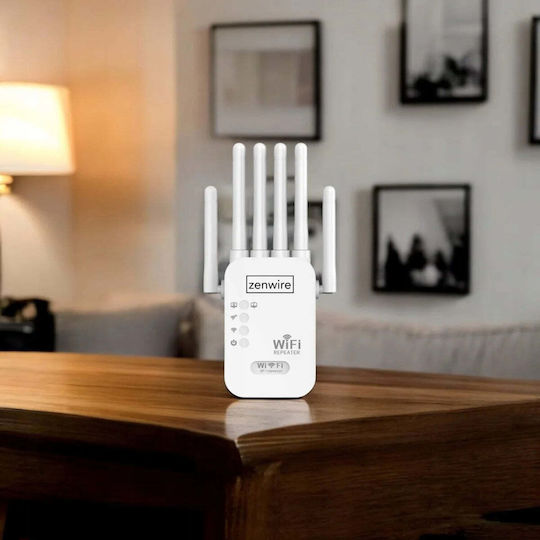 Zenwire WD-R611U WiFi Extender Single Band (2.4GHz) 300Mbps