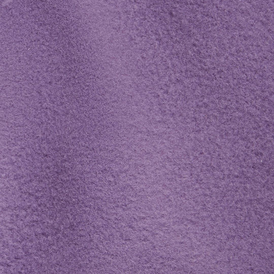 Beanie Unisex Fleece Σκούφος Πλεκτός σε Λιλά χρώμα