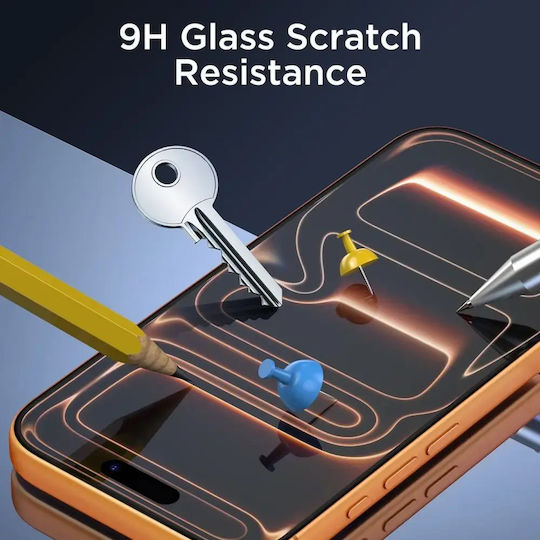 Tech-Protect Tempered Glass 10τμχ (iPhone 15 Pro Max)