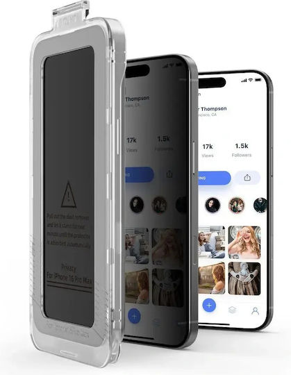 Tech-Protect Privacy Tempered Glass 2τμχ (iPhone 14 Pro)