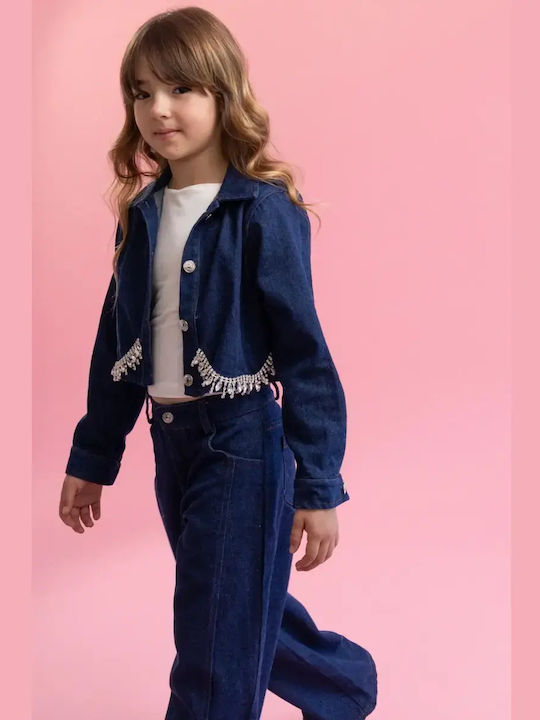 Kinderjeanshose Schwarz