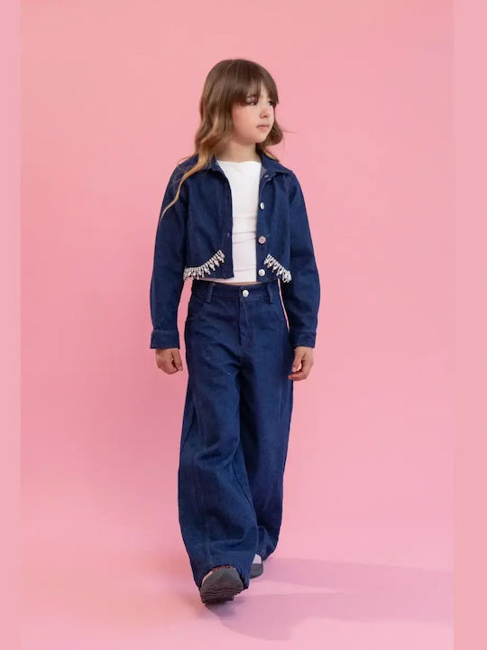Kinderjeanshose Schwarz