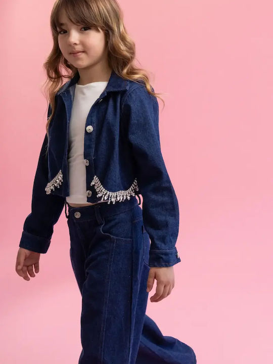 Kinderjeanshose Schwarz