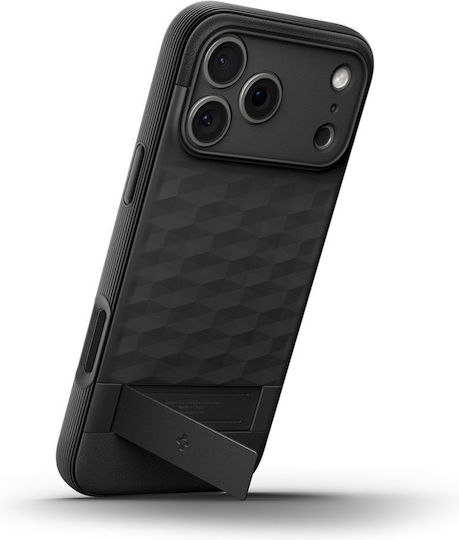 Caseology Parallax S Rückseite Umschlag aus Silikon Schwarz (iPhone 18 Pro Max / 17 Pro Max)