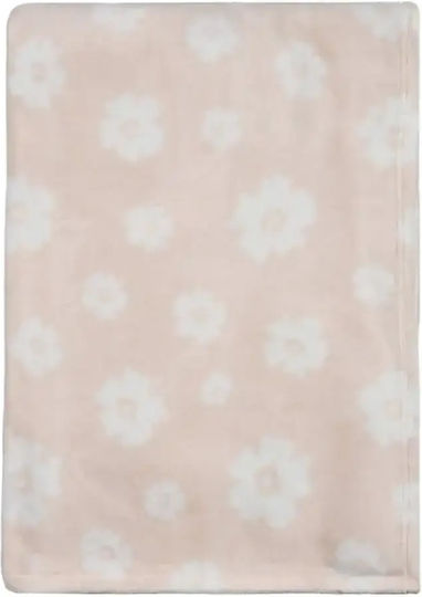 Kentia Fleecedecke Pink - White 220x160 cm