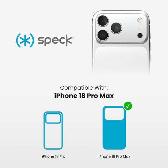 Speck Candyshell Grip Back Cover Πλαστικό Γκρι (iPhone 18 Pro Max / 17 Pro MaxNokia 2.4)