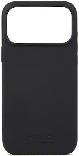 Mujjo Back Cover Μεταλλικό 1mm Μαύρο (iPhone 18 Pro Max / 17 Pro MaxXiaomi 17 Pro Max)