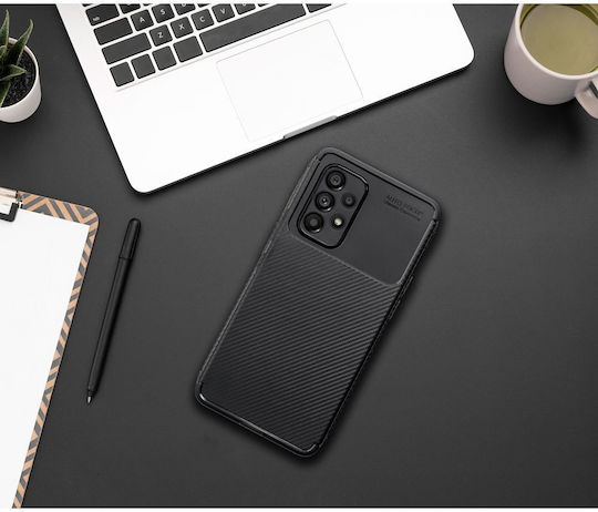 Carbon Backcover aus schwarzem Silikon (Galaxy S26 FE)