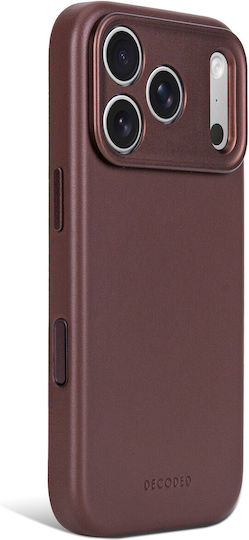 Decoded Back Cover Δερμάτινο Καφέ (iPhone 18 Pro Max / 17 Pro MaxXiaomi 17 Pro Max)