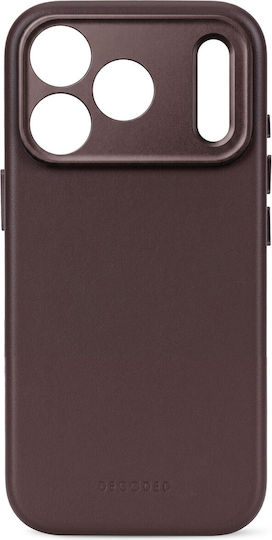 Decoded Back Cover Δερμάτινο Καφέ (iPhone 18 Pro Max / 17 Pro MaxXiaomi 17 Pro Max)