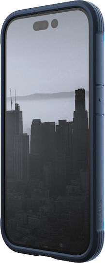 X-Doria Backcover Metallisch Marineblau (iPhone 14 Pro)