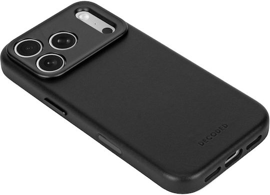 Decoded Back Cover Δερμάτινο Μαύρο (iPhone 18 Pro / 17 ProXiaomi 17 Pro)