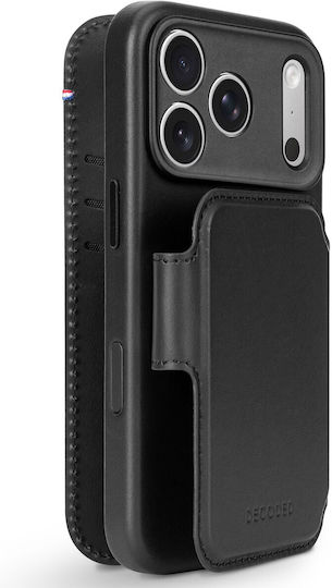 Decoded Wallet Δερμάτινο Μαύρο (iPhone 18 Pro Max / 17 Pro MaxXiaomi 17 Pro Max)