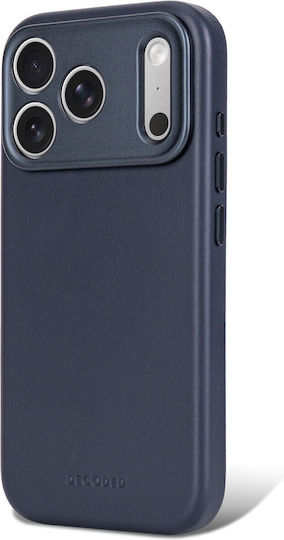 Decoded Back Cover Δερμάτινο Navy Μπλε (iPhone 18 Pro / 17 ProXiaomi 17 Pro)