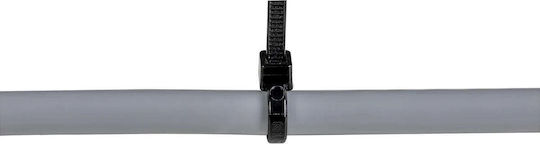 StarTech StarTech Kunststoff Kabelbinder in Schwarz Farbe (100 Stück) CBMZT6B