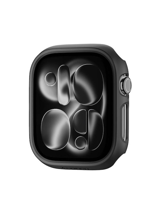 Spigen Kunststoffgehäuse in Schwarz für Apple Watch 12 (46 mm)