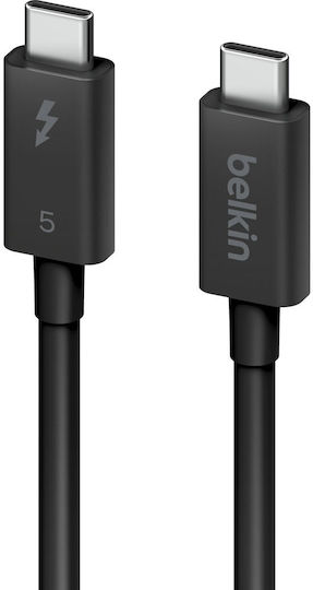 Belkin Video Kabel USB Typ-C männlich Thunderbolt 5 240W 1m INZ005HQ1MBK