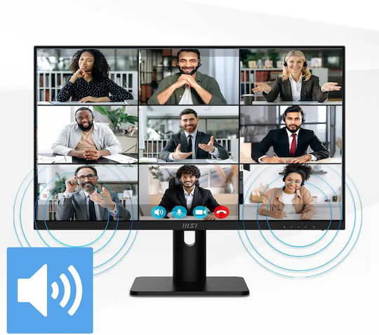 MSI Pro MP273UPDE E6 IPS HDR Monitor 27" 4K 3840x2160 with 4ms GTG Response Time Silver