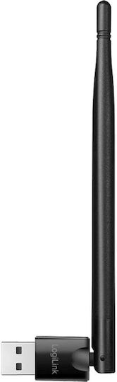 Logilink Bluetooth Adapter USB 2.0 Connection Up To 150 M Range Bluetooth V5.3 + EDR LED Indicator Built-In Antenna "BT0067" 0.18 Lei Green Stamp