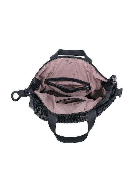 Women's Black Shoulder Bag