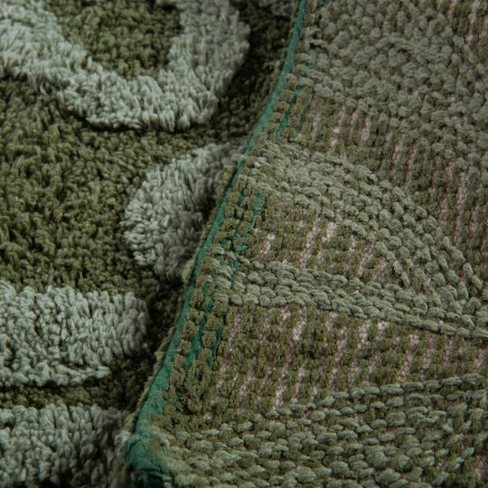 Nef-Nef Homeware Harmony Perdea de Duș Textilă 180x180cm Verde