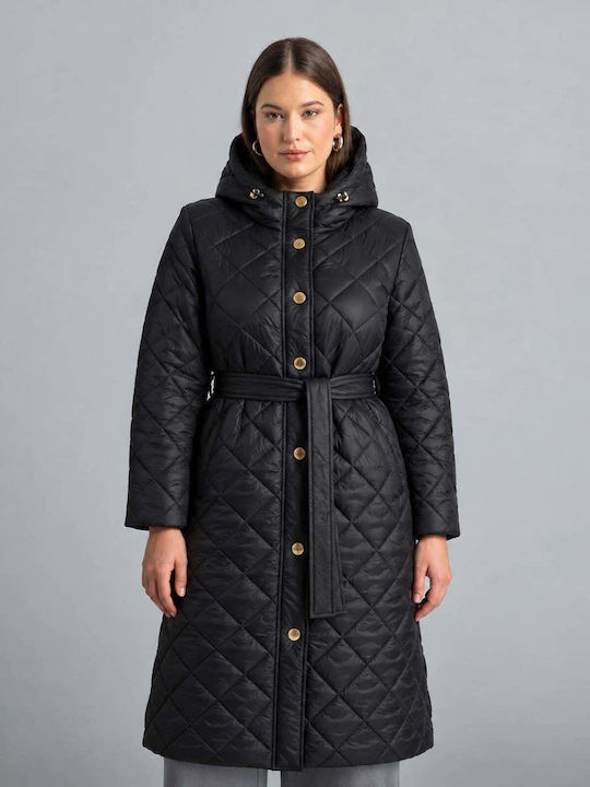 Дамско Puffer Яке Черно
