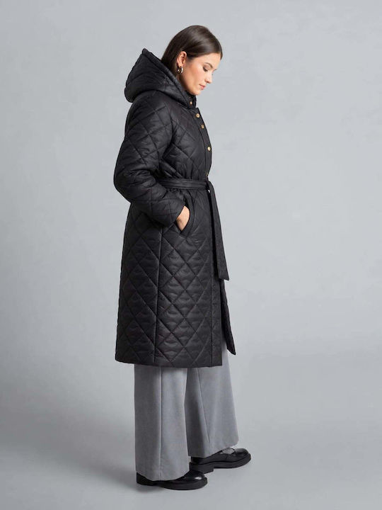 Дамско Puffer Яке Черно