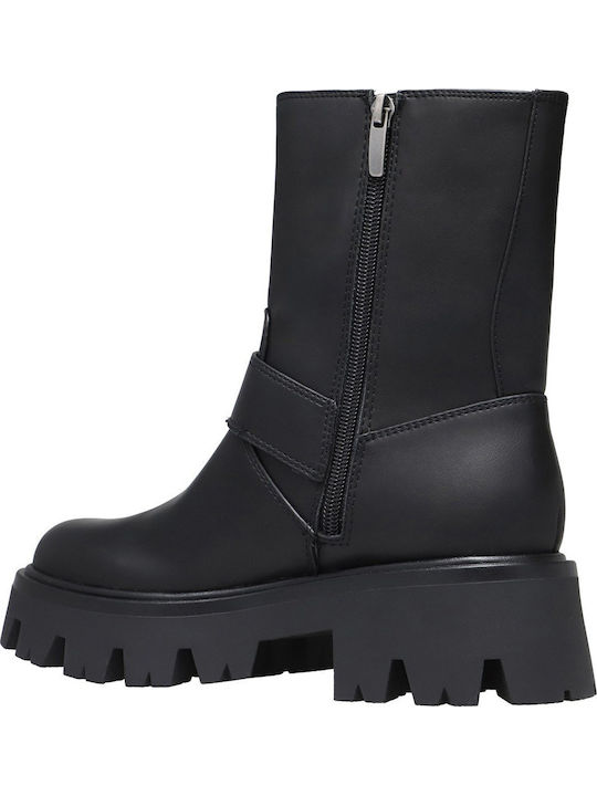 Ghete Biker de Damă Negre