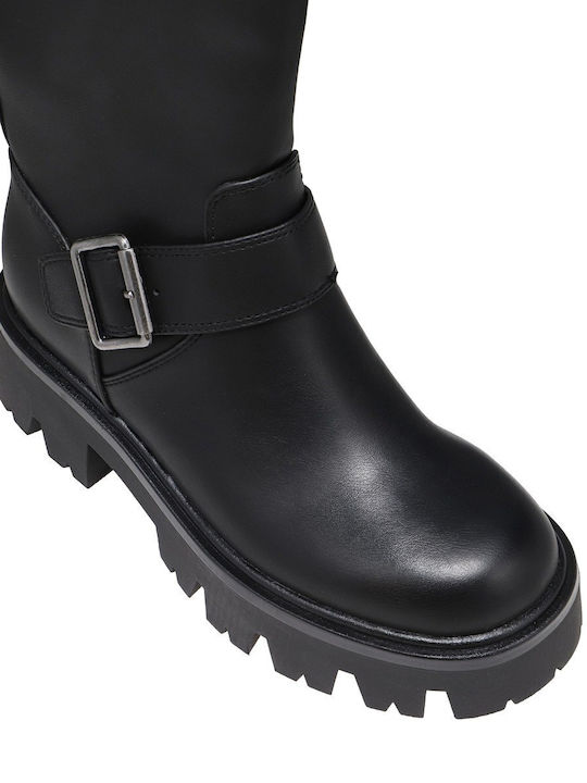 Ghete Biker de Damă Negre