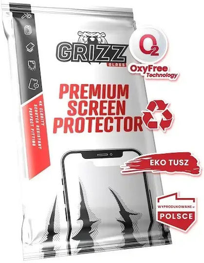 Grizzglass Hybridglass Tempered Glass Screen Protector Compatible Nothing Phone 3 Transparent