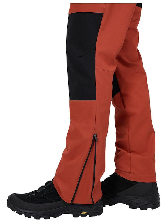 4F Herren-Wanderhose Lang Rot