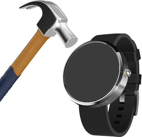 GrizzGlass HybridGlass Tempered Glass για το Apple Watch 38mm 1τμχ