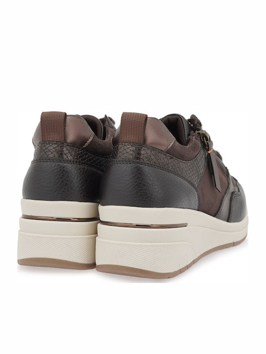 Γυναικεία Sneakers Καφέ