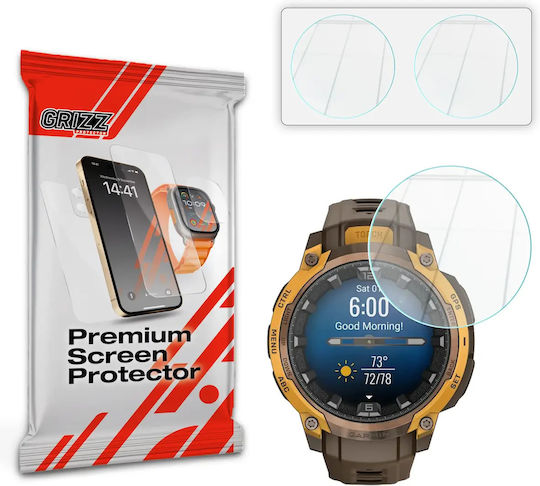Grizzglass Υβριδικό Γυαλί Προστασίας Οθόνης Garmin Instinct Crossover Amoled