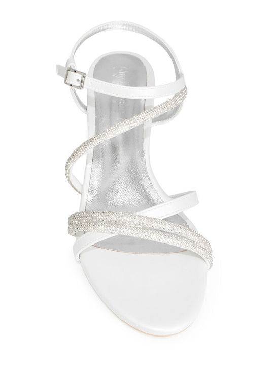 Leather Sandals Silver