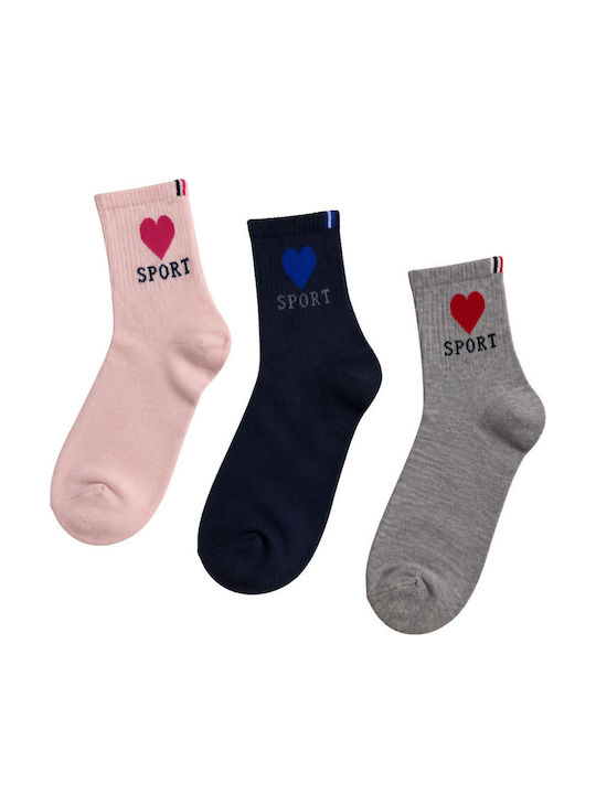 Yookie Дамски Чорапи Многоцветни 3Pack