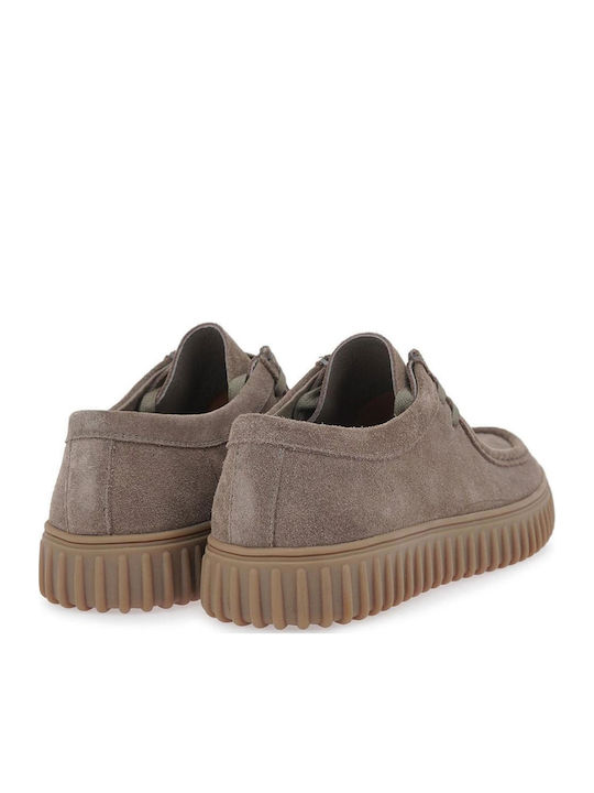 Mocasini Bărbătești din Piele de Culoare Maro