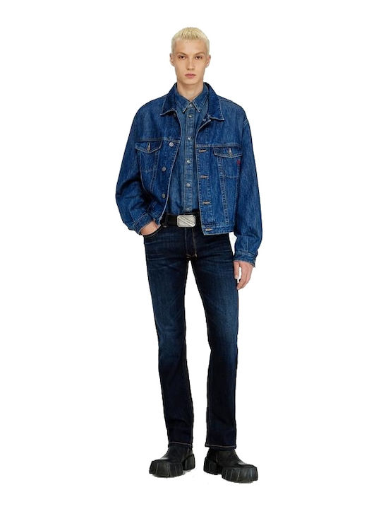 1985 Larkee Мъжки дънки Regular Straight Fit Сини