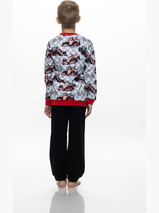 Galaxy Pijama pentru Copii Gri/Neagră