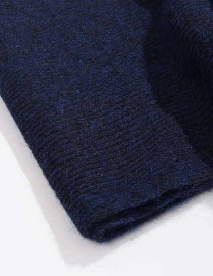 Unisex Beanie Knitted Hat in Blue