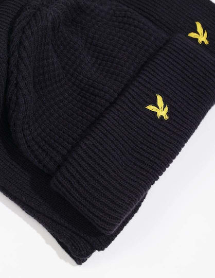Unisex Knitted Beanie in Blue